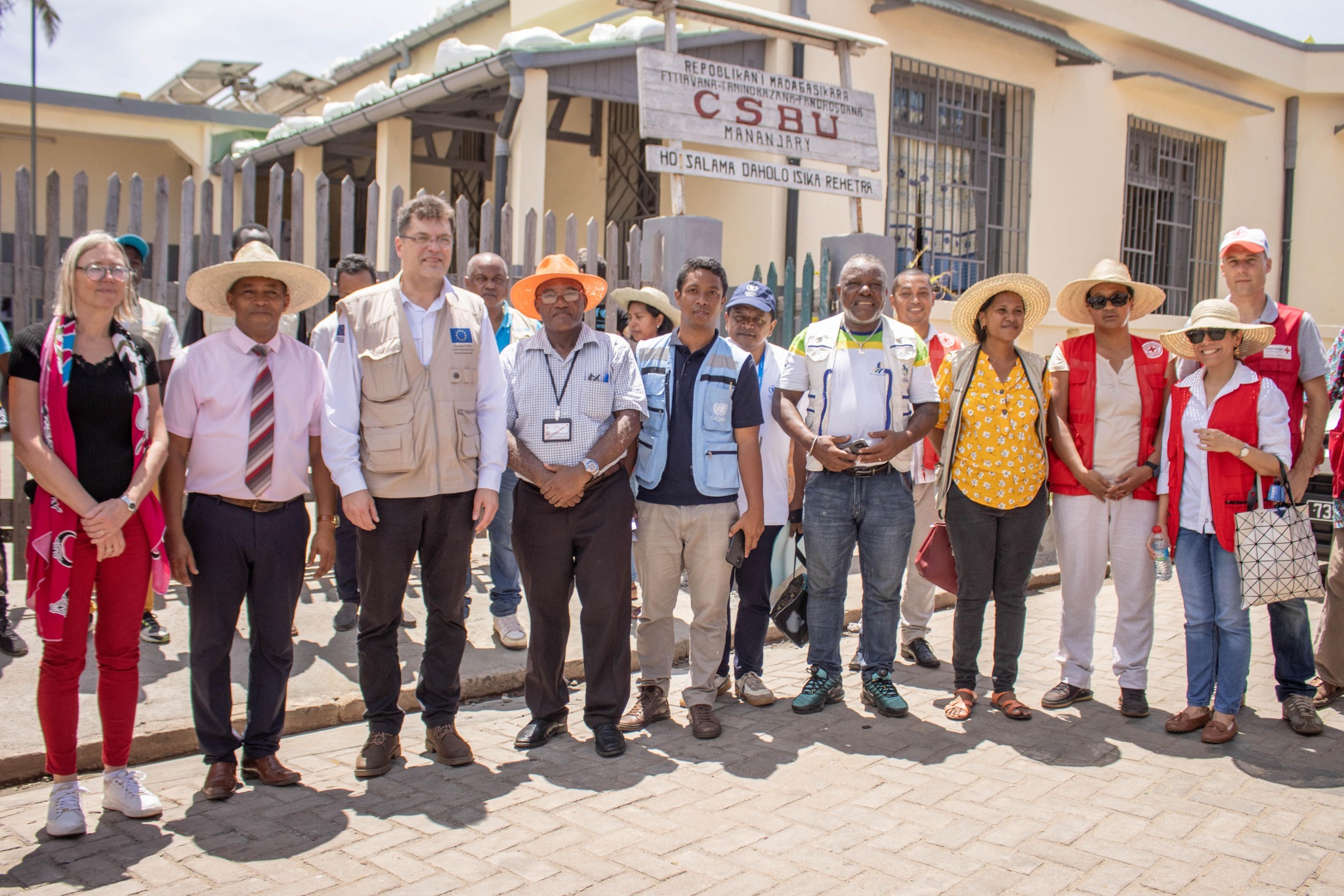 délégation de la Commission Européen à l'aide humanitaire à Mananjary